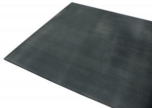 The surface of the electro-weld mat is smooth and black