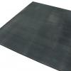 The surface of the electro-weld mat is smooth and black