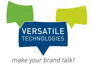 Versatile Technologies Logo and Slogan