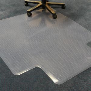 KSHG Office Chair Mat for Floors Upgrade Odorless Desk Plastic Carpet Chair Mat for Carpeted Hardwood Floor 36×60 Inch Thick Heavy Duty Anti-Slip Pads Protector 