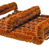 The Boot Scraper mat is shown in detail. An orange-brown coir scraper surface fixed on metal loops.